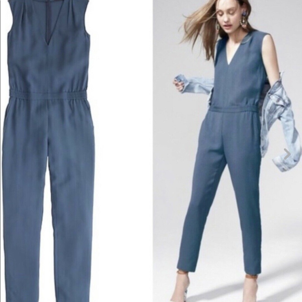 Final sale New J.Crew size 6 blue dressy jumpsuit